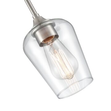 Ashford One Light Mini Pendant in Brushed Nickel by Millennium