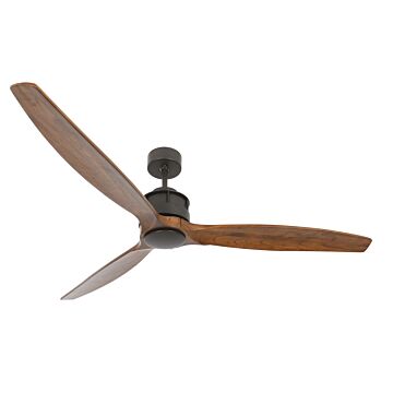 Akmani 60in Hanging Ceiling Fan in Oil Rubbed Bronze and Koa