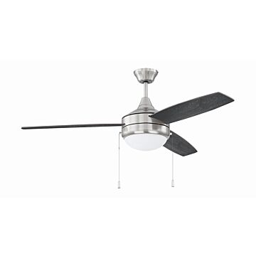 Phaze 3 52"Ceiling Fan in Brushed Polished Nickel by Craftmade