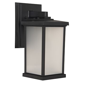 Resilience Lanterns One Light Outdoor Wall Lantern in Textured Black by Craftmade
