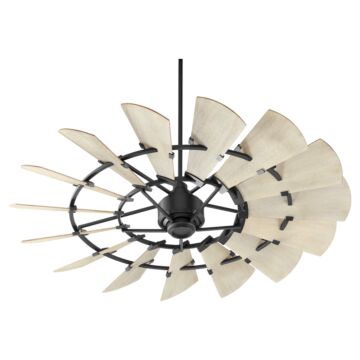 Windmill 60"Ceiling Fan in Textured Black by Quorum International