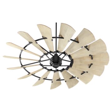 Windmill 72"Ceiling Fan in Textured Black by Quorum International