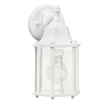 Chesapeake One Light Outdoor Wall Mount in White by Kichler