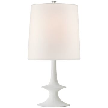 Lakmos  Table Lamp in Plaster White by Visual Comfort Signature