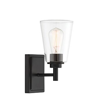 Westin 1-Light Wall Sconce in Matte Black