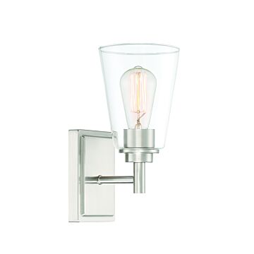 Westin 1-Light Wall Sconce in Satin Platinum