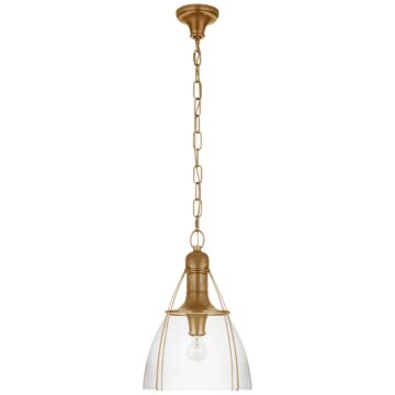 Prestwick  Pendant in Antique-Burnished Brass by Visual Comfort Signature