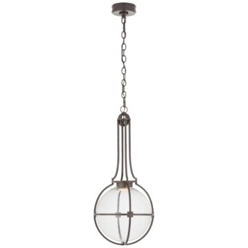Gracie LED Pendant in Bronze by Visual Comfort Signature