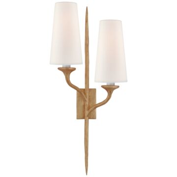 Iberia  Wall Sconce in Antique Gold Leaf by Visual Comfort Signature