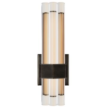 Fascio LED Wall Sconce in Bronze by Visual Comfort Signature