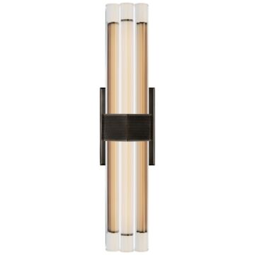 Fascio LED Wall Sconce in Bronze by Visual Comfort Signature