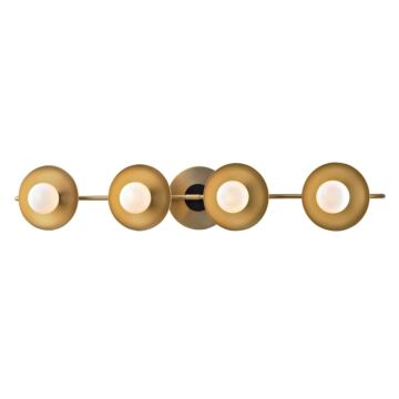 Julien LED Bath Bracket in Aged Brass by Hudson Valley