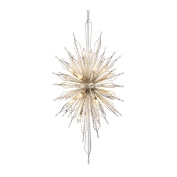 Orbital 20 Light Foyer Pendant in Gold Dust by Varaluz