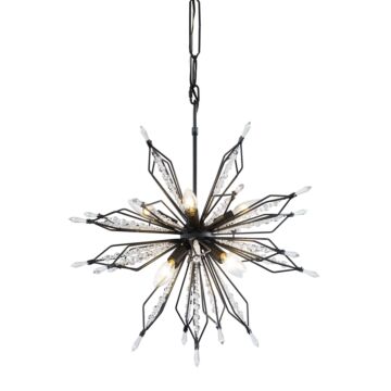 Orbital Eight Light Pendant in Carbon by Varaluz