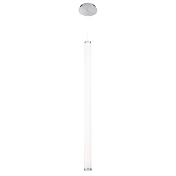 Flare LED Pendant in Brushed Nickel by W.A.C. Lighting
