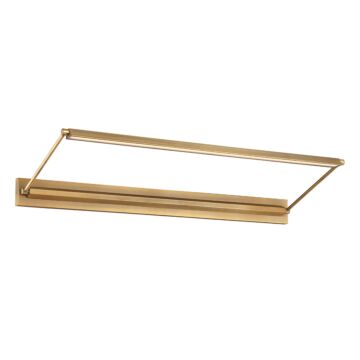 Hudson LED Picture Light in Aged Brass by W.A.C. Lighting