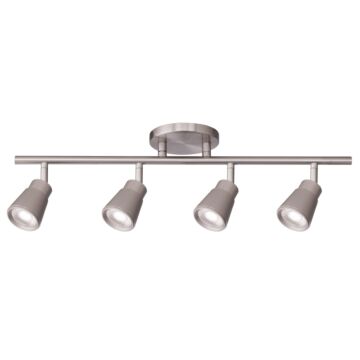 Solo LED Fixed Rail in Brushed Nickel by W.A.C. Lighting