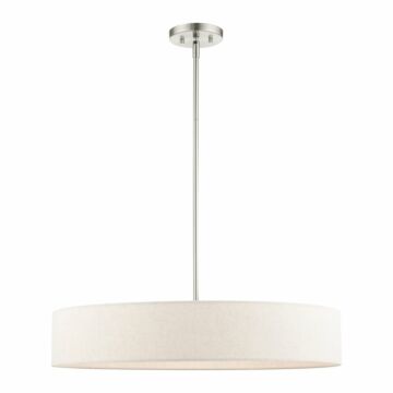 Venlo 5-Light Pendant in Brushed Nickel
