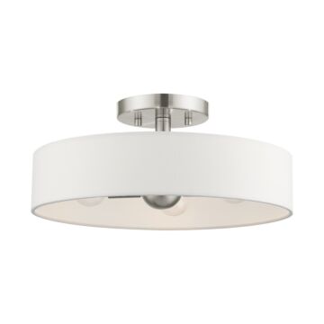 Venlo 4-Light Semi-Flush Mount in Brushed Nickel