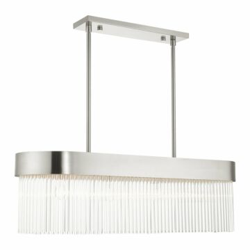 Norwich 4-Light Chandelier in Brushed Nickel