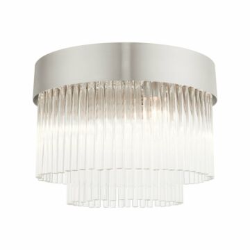 Norwich 4-Light Flush Mount in Brushed Nickel