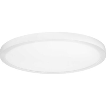 Everlume LED 1-Light LED Flush Mount in White