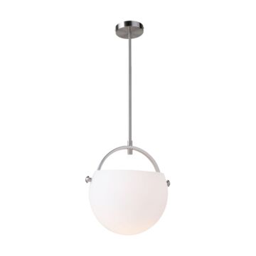 Artcraft Single Pendant Light in Satin Nickel