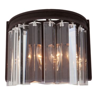Artcraft El Dorado 2-Light Wall Sconce in Java Brown
