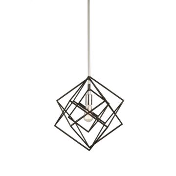 Artcraft Artistry Pendant Light in Polished Nickel