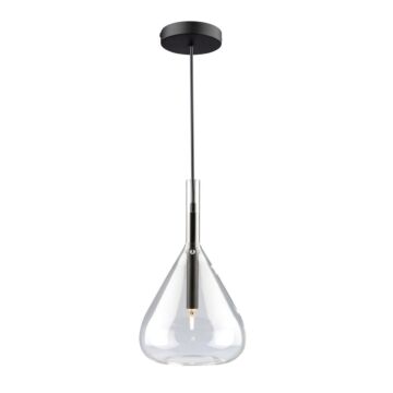 Conic 1-Light Pendant in Black
