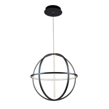 Artcraft Celestial LED Chandelier in Matte Black