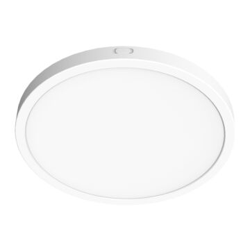 LED Flushmounts Collection 1-Light Flush Mount in White