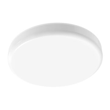 LED Flushmounts Collection 1-Light Flush Mount in White