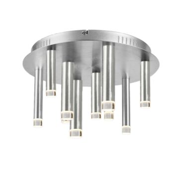 Artcraft Galiano LED Ceiling Light in Satin Aluminum