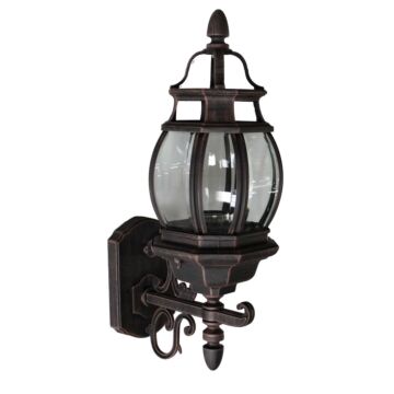 Artcraft Classico Outdoor Wall Light in Rust