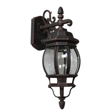 Artcraft Classico Outdoor Wall Light in Rust