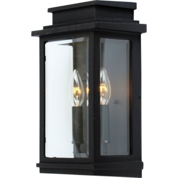 Artcraft Freemont 2-Light Outdoor Wall Light in Black