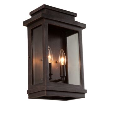Artcraft Freemont 2-Light Outdoor Wall Light in Oil Rubbed Bronze