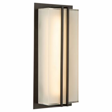 Sausalito LED Outdoor Wall Mount in Black