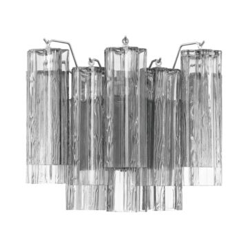Addis Two Light Wall Sconce in Polished Chrome by Crystorama