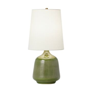Ornella One Light Table Lamp in Green by Visual Comfort Studio