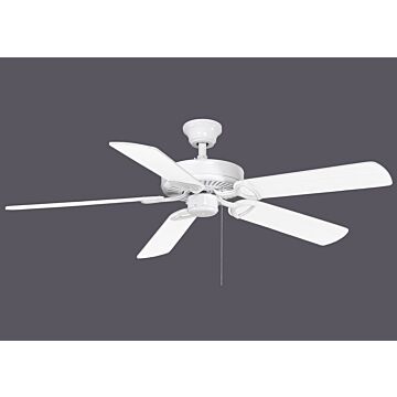 Matthews America 42 Inch Indoor Ceiling Fan in Gloss White