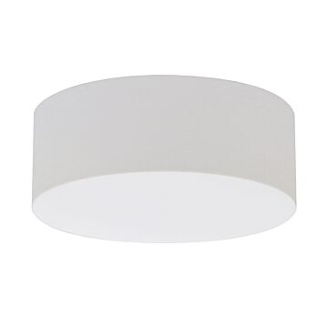 Anton LED Flush Mount in Linen White by AFX Lighting