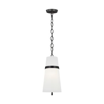 Cordtlandt One Light Pendant in Aged Iron by Visual Comfort Studio