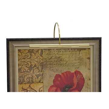 Advent Two Light Picture Light in Polished Brass by House of Troy