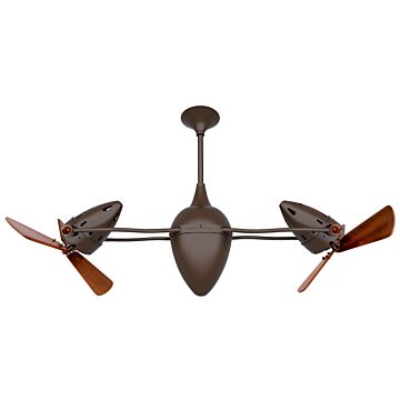 Ar Ruthiane 48" Ceiling Fan in Bronzette