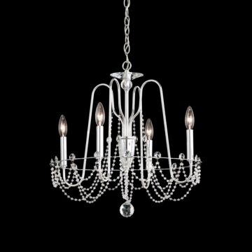 Esmery Four Light Chandelier in Etruscan Gold by Schonbek
