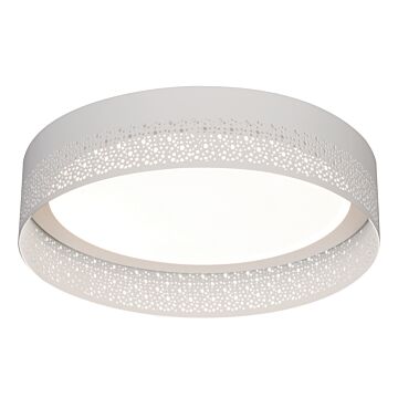 Ash LED Flush Mount in White by AFX Lighting