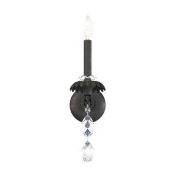 Helenia One Light Wall Sconce in Black by Schonbek