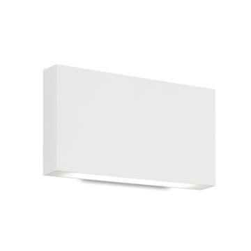 Mica LED Outdoor Wall Lantern in White by Kuzco Lighting